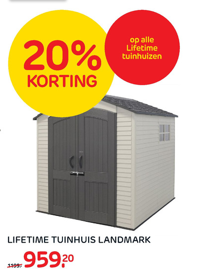 Dapper tennis Ongedaan maken tuinschuur folder aanbieding bij Praxis - details