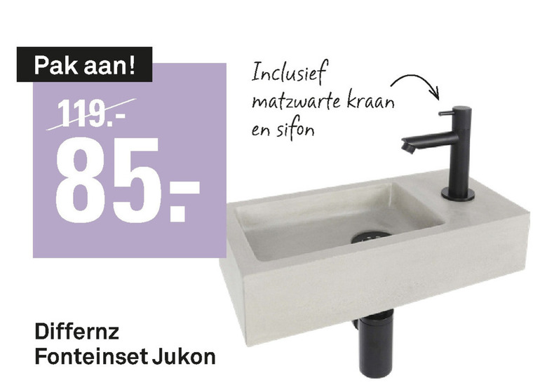 achter Maxim Een effectief Differenz fontein folder aanbieding bij Karwei - details