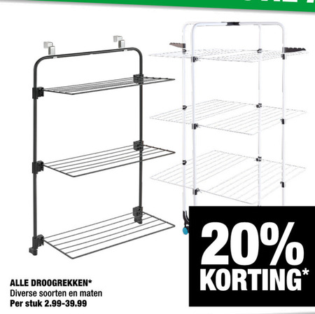 droogrek, hangdroogrek folder aanbieding bij Big Bazar details