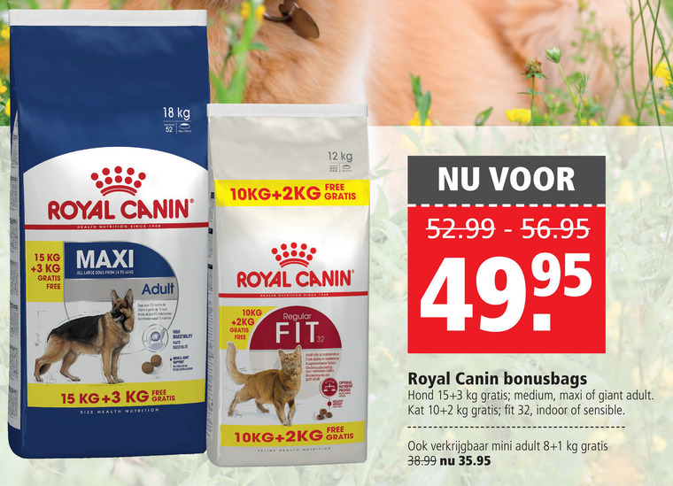 Royal Canin   hondenvoer folder aanbieding bij  Welkoop - details