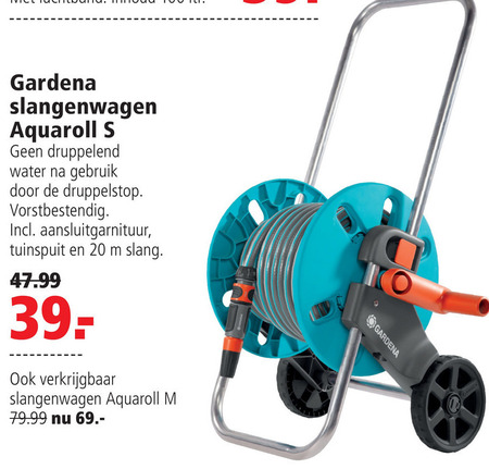 Gardena   slangenwagen folder aanbieding bij  Welkoop - details