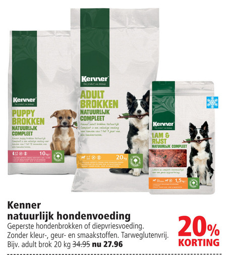 Kenner   hondenvoer folder aanbieding bij  Welkoop - details