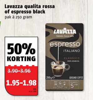 Lavazza   koffie folder aanbieding bij  Poiesz - details