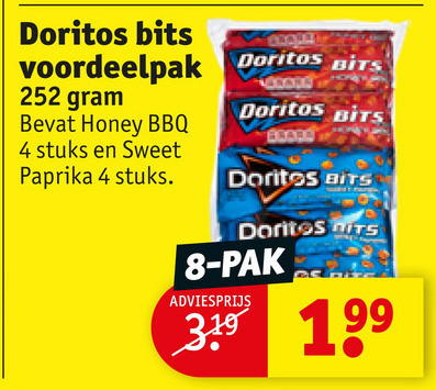 Doritos   zoutje folder aanbieding bij  Kruidvat - details