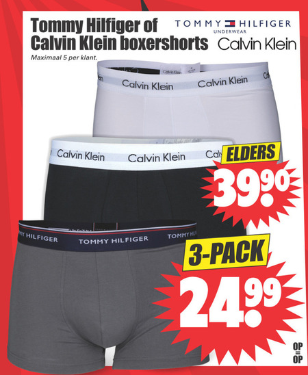 Gezondheid Victor meesteres Calvin Klein heren boxershort folder aanbieding bij Dirk - details