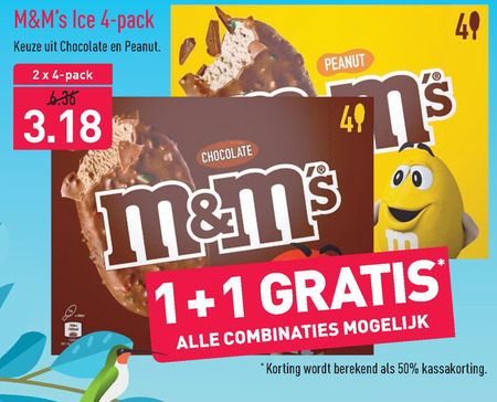 M en Ms   ijslollies folder aanbieding bij  Aldi - details