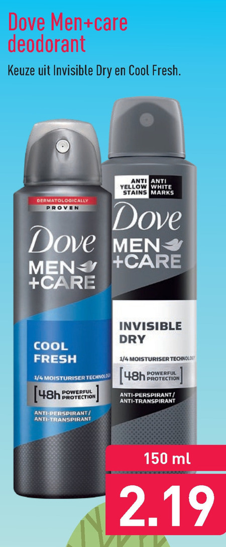 Dove   deodorant folder aanbieding bij  Aldi - details