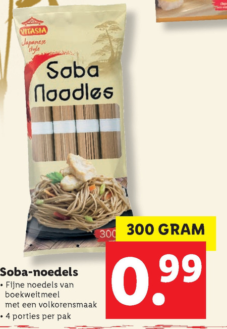 Vitasia   noodles folder aanbieding bij  Lidl - details