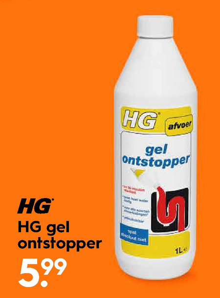 HG   ontstopper folder aanbieding bij  Blokker - details