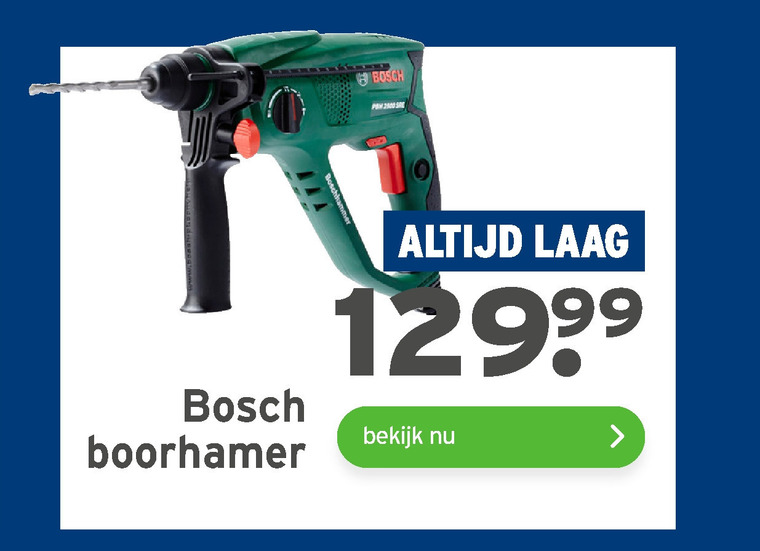 Stadion Cyberruimte Voorkeur Bosch boorhamer folder aanbieding bij Gamma - details