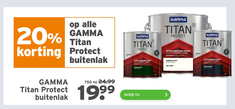 Gamma Huismerk   buitenlak folder aanbieding bij  Gamma - details