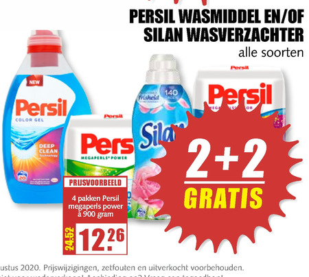 Persil   wasmiddel, wasverzachter folder aanbieding bij  MCD Supermarkt Basis - details