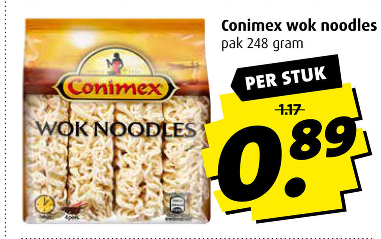 Conimex   noodles folder aanbieding bij  Boni - details