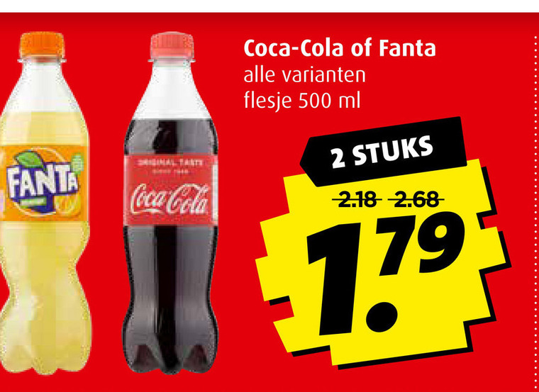 Coca-Cola   frisdrank, cola folder aanbieding bij  Boni - details