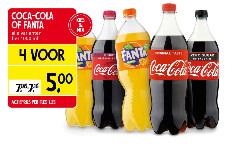 Coca-Cola   frisdrank, cola folder aanbieding bij  Jan Linders - details