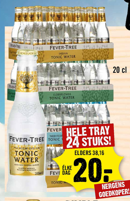 Fever Tree   frisdrank folder aanbieding bij  Dirck III - details