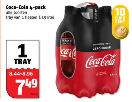 Coca-Cola   cola folder aanbieding bij  Poiesz - details