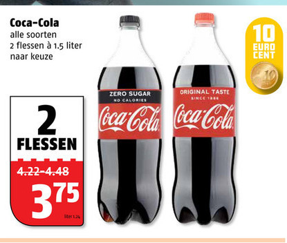 Coca-Cola   cola folder aanbieding bij  Poiesz - details