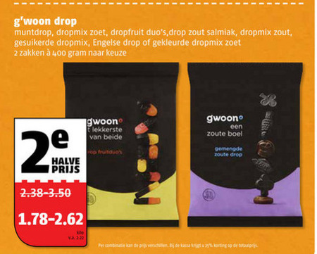 Gwoon   drop folder aanbieding bij  Poiesz - details