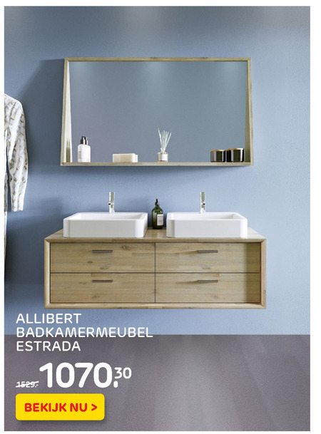 Allibert   badmeubel folder aanbieding bij  Praxis - details