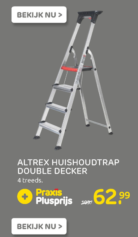 Altrex   huishoudtrap folder aanbieding bij  Praxis - details