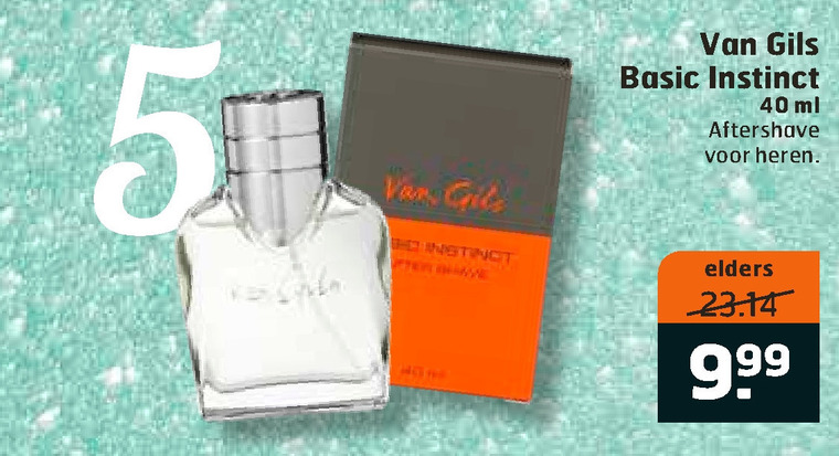 Van Gils   aftershave folder aanbieding bij  Trekpleister - details