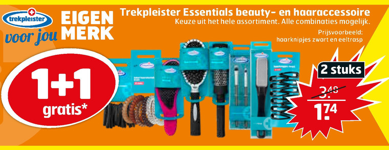 Trekpleister Huismerk   haarborstel folder aanbieding bij  Trekpleister - details