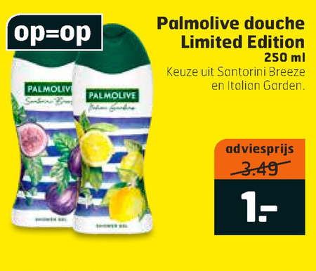 Palmolive   douchegel folder aanbieding bij  Trekpleister - details