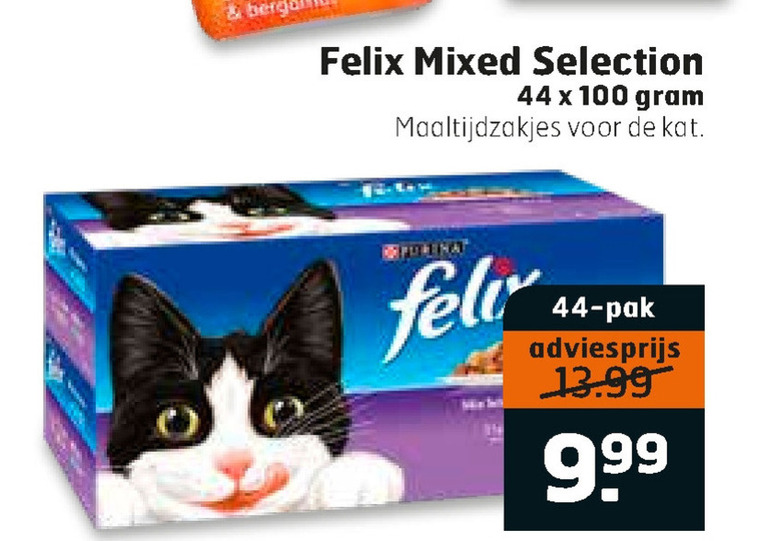 Felix   kattenvoer folder aanbieding bij  Trekpleister - details