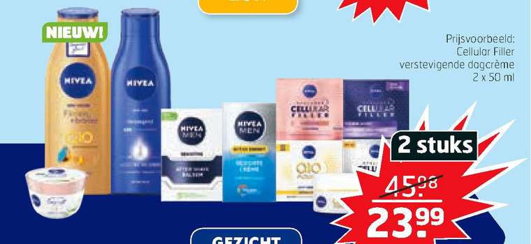 Nivea   dagcreme folder aanbieding bij  Trekpleister - details