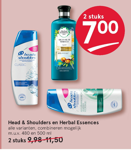 Herbal Essences   shampoo folder aanbieding bij  Etos - details