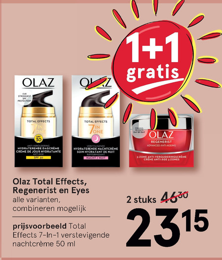 Olaz   nachtcreme, dagcreme folder aanbieding bij  Etos - details