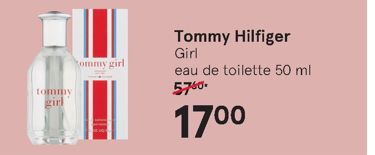 Tommy Hilfiger   eau de toilette folder aanbieding bij  Etos - details