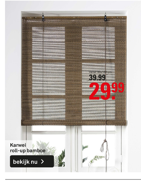 Karwei Huismerk   rolgordijn folder aanbieding bij  Karwei - details