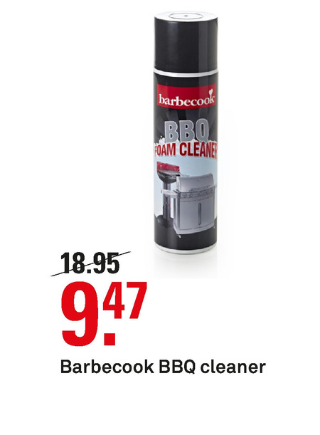 Barbecook   barbecue reiniger folder aanbieding bij  Karwei - details