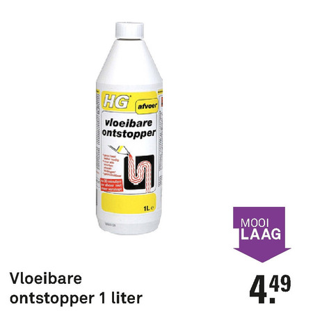 HG   ontstopper folder aanbieding bij  Karwei - details