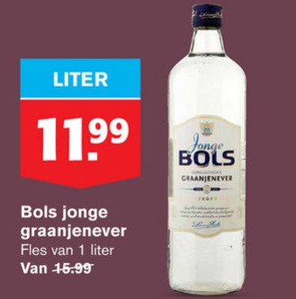 Bols   jenever folder aanbieding bij  Hoogvliet - details