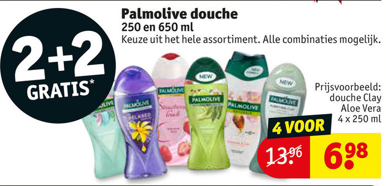 Palmolive   douchegel folder aanbieding bij  Kruidvat - details