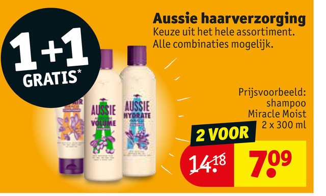 Aussie   shampoo, haarverzorging folder aanbieding bij  Kruidvat - details