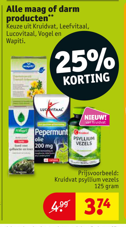 Een computer gebruiken binnenkomst Meter Lucovitaal voedingssupplement folder aanbieding bij Kruidvat - details