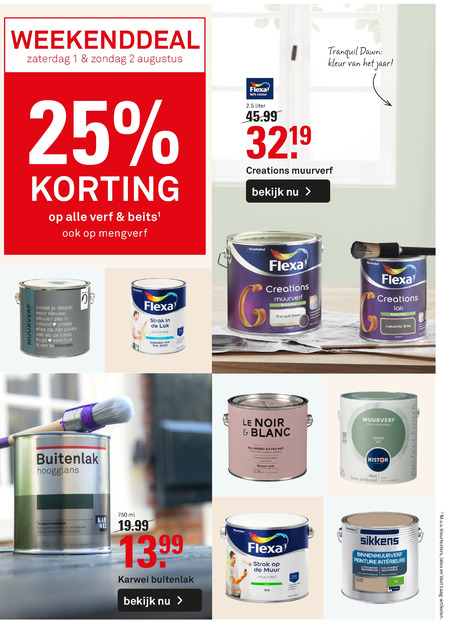 Alle merken   muurverf, buitenlak folder aanbieding bij  Karwei - details