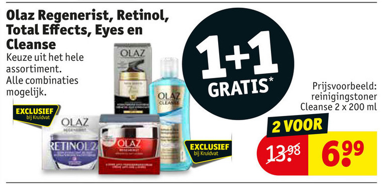 Olaz   oogcreme, dagcreme folder aanbieding bij  Kruidvat - details