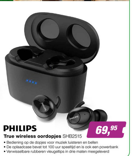 Philips   oortelefoon folder aanbieding bij  EP Electronic Partner - details