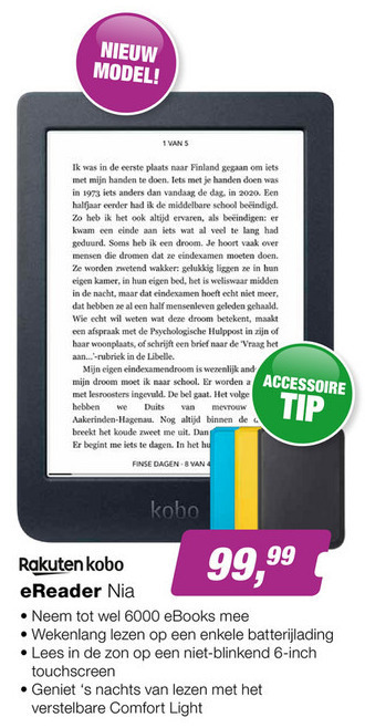 kobo   ebook reader folder aanbieding bij  EP Electronic Partner - details