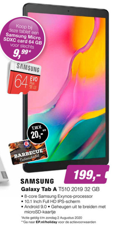 Samsung   tablet folder aanbieding bij  EP Electronic Partner - details