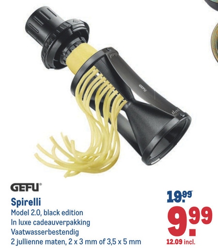 Gefu   dunschiller folder aanbieding bij  Makro - details