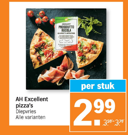 Albert Heijn Huismerk   diepvriespizza folder aanbieding bij  Albert Heijn - details