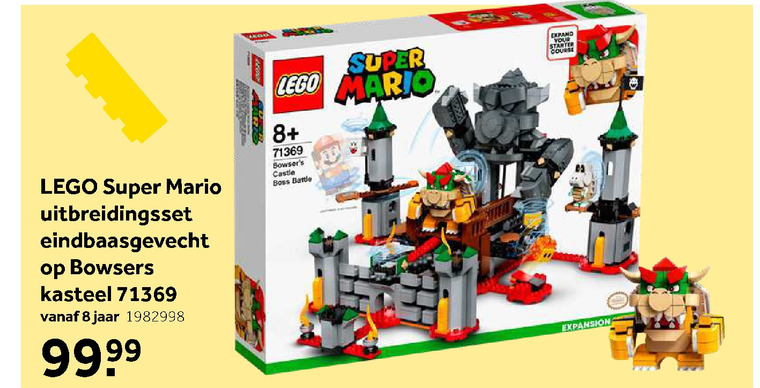 Super Mario Kart   lego folder aanbieding bij  Intertoys - details