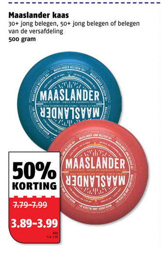 Maaslander   kaas folder aanbieding bij  Poiesz - details