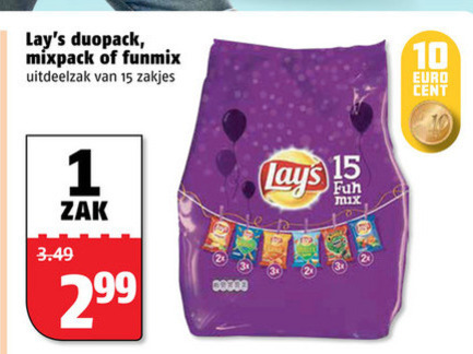 Lays   chips, zoutje folder aanbieding bij  Poiesz - details